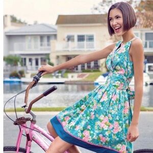 Matilda Jane  From the Garden Floral Sundress v- neck